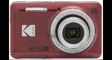 Kodak Pixpro FZ55 Friendly Zoom Digitale camera 16 Mpix Zoom optisch: 5 x Rood Full-HD video-opname, HDR video, Geïntegreerde accu
