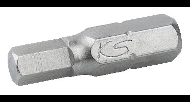 KS Tools 911.2258 9112258 Inbus-bit Aandrijving: 1/4 (6,3 mm) Uitvoering: Zeskant 4 mm 25 mm