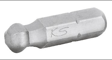 KS Tools 911.4651 9114651 Inbus-bit Aandrijving: 1/4 (6,3 mm) Uitvoering: Zeskant 25 mm