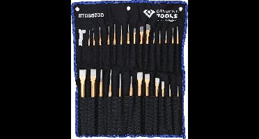 Brilliant Tools Beitel en doordrijkset, 28-delig BT085030