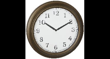TFA Dostmann 60.3066.53 Outdoorhorloge Kwarts 38.7 cm x 52 mm Messing Spatwaterdicht, Groot display