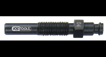 KS Tools 150.3665 Injectoradapter, M10x1,25 met buitenschroefdraad, lengte 70 mm