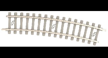 N Minitrix rails T14511 Betonnen dwarsliggers, Gebogen 15 ° 10 stuk(s)