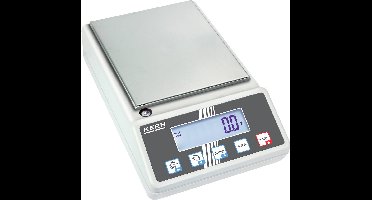 Kern 572-43 Precisie weegschaal Weegbereik (max.) 10 kg Resolutie 0.01 g werkt op stekkernetvoeding Wit, Zwart, Zilver