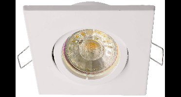 Deko Light Alioth 110029 Plafondinbouwring LED, Halogeen GU5.3, MR16 35 W Signaalwit (RAL 9003)