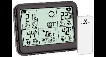 TFA Dostmann MEMO 35.1141.01 Draadloos weerstation Verwachting voor 12 tot 24 uur Aantal sensoren max.: 3