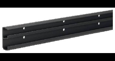 Hager SL200511 Ondergedeelte voor Elektroplintsysteem 2000 mm Zwart 2 m