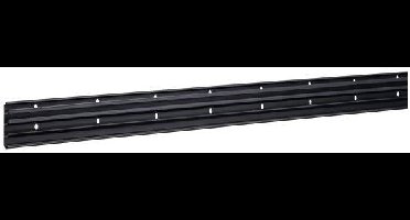 Hager SL200801LED Ondergedeelte voor Elektroplintsysteem 2000 mm Zwart 2 m