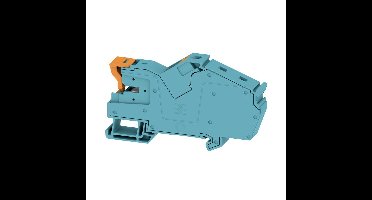 Weidmüller 2669140000 Installatie-etageklem Push-In-klem, Steekaansluiting Blauw 20 stuk(s)