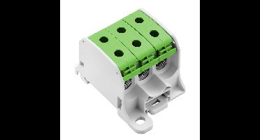 Weidmüller 2874550000 Verdeelblok Schroeven Lichtgrijs, Groen 3 stuk(s)