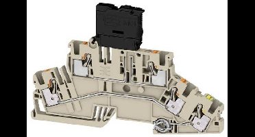 Weidmüller 2831510000 Zekeringklem Push-In-klem, Steekaansluiting Donkerbeige 50 stuk(s)