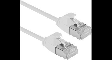 ROLINE F/UTP DataCenter Patchkabel Cat.6A (Class EA), LSOH, extra dun, grijs, 1,5 m