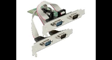 Delock 89557 PCI Express kaart PCIe Incl. Low-Profile slotplaat