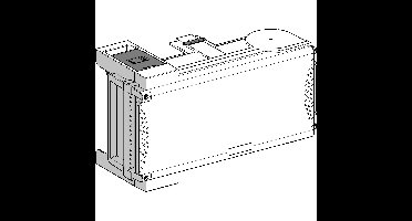 Schneider Electric KSB50SN5 KS-kast, 50A, 3L+PEN, voor zekeringen E18 Verdeelkastaccessoire 1 stuk(s)