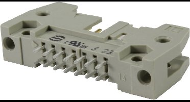 HARTING 09185647914 Male connector Aantal rijen 2 1 stuk(s)
