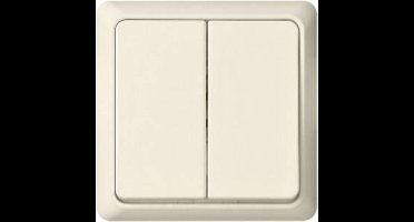 ELSO dubbele knop 506190 42V/1A UP RENOVATIE parelwit Dubbele knop Renovatie 1 stuk(s)