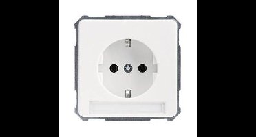 ELSO UP-stekkerdoos 205014 16A zuiver wit Wandcontactdoos met randaarde 1 stuk(s)