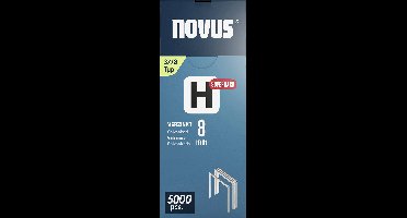 Novus Tools 042-0771 Nieten met fijn draad Type 37 5000 stuk(s) Afm. (l x b) 8 mm x 10.6 mm