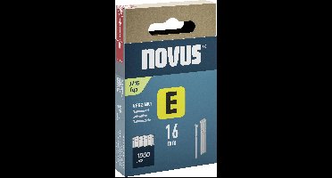 Novus Tools 044-0089 Nagels voor tacker Type J Afmeting, lengte 16 mm 1000 stuk(s)