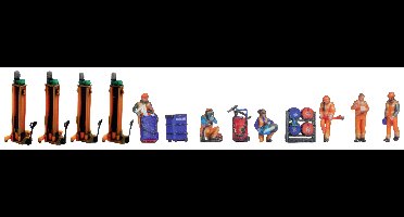 NOCH 35900 N Reparatiewerkplaats figuren Geverfd, Staand