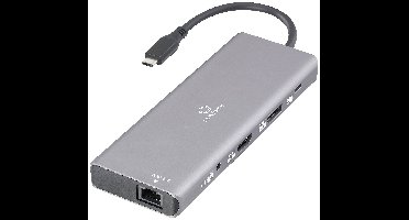 Renkforce USB-C dockingstation RF-DKS-905 10-in-1 8K PD 3.1 Geschikt voor merk (dockingstation): Universeel USB-C Power Delivery