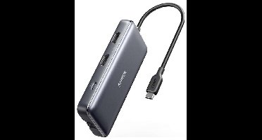 Anker 553 USB-C Hub (8-in-1) USB-C dockingstation Geschikt voor merk (dockingstation): Universeel Geïntegreerde kaartlezer, USB-C Power Delivery