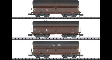 MiniTrix 18269 N 3-delige set zelflossers Kokstransport deel 3 van de DB