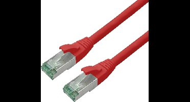 ROLINE RM Patchkabel Cat.6A S/FTP (PiMF), rood, 1,5 m