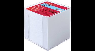 Herlitz Memobox Herlitz 10410801, 90 mm, 90 mm, 90 mm, 1 Stück(e), 700 Blätter 10410801 700 vel Wit 1 stuk(s)