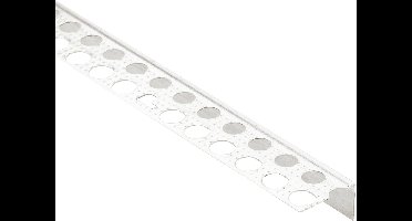 Deko Light Combo Anschlussprofil für Spachtelarbeiten Aluminium natur, 2 m 970814 Aansluitprofiel Aluminium