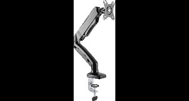 Manhattan 462495 Tafelbeugel voor monitor Aantal monteerbare displays: 1 Display(s) 43,2 cm (17) - 81,3 cm (32) Zwart Portretformaat, In hoogte verstelbaar,