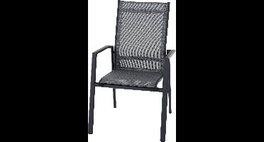 Siena Garden Tauro S83265 Tuinstoel Aluminium Antraciet (mat), Grijs