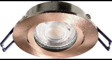 Deko Light Samsola, rund, Kupfer 110038 Plafondspot GU10 Koper (geborsteld)