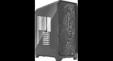Fractal Design FD-C-MES3A-02 Tower PC-behuizing Zwart Zijvenster
