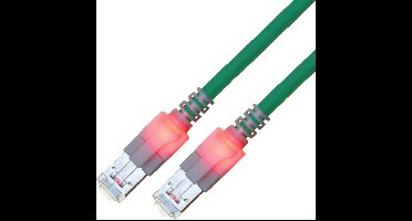 Easylan CS1OTCDCD0070 RJ45 Netwerkkabel, patchkabel CAT 6 S/FTP 7 m Turquoise Afgeschermd (dubbel), Halogeenvrij, Vlambestendig 1 stuk(s)