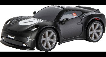 Carrera 370430043 CARRERA - Bundesliga - 2.4GHz Mini RC schwarz 370430043 1:43 RC auto Elektro Racewagen Incl. accu en laadkabel