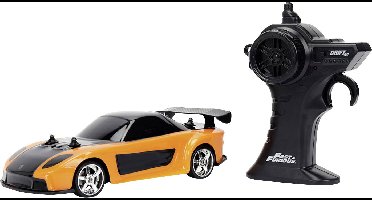 JADA TOYS 9336313314R00 Fast&Furious RC Drift Mazda RX-7 1:24 RC modelauto voor beginners Elektro Sportwagen