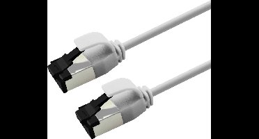 Roline 21.15.3212 RJ45 Netwerkkabel, patchkabel CAT 8.1 U/FTP 0.5 m Grijs 1 stuk(s)