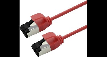 Roline 21.15.3222 RJ45 Netwerkkabel, patchkabel CAT 8.1 U/FTP 0.5 m Rood 1 stuk(s)