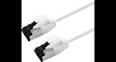Roline 21.15.3273 RJ45 Netwerkkabel, patchkabel CAT 8.1 U/FTP 1 m Wit 1 stuk(s)