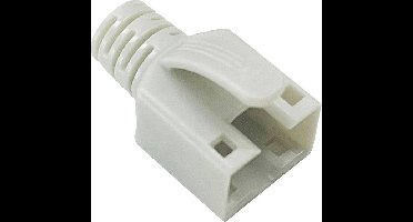 Roline ROLINE Knickschutztülle für RJ-45-Stecke ROLINE 21.17.3096 multipolaire verbindingsbehuizing capuchon 21.17.3096 Knikbeschermingsmof Grijs 10 stuk(s)
