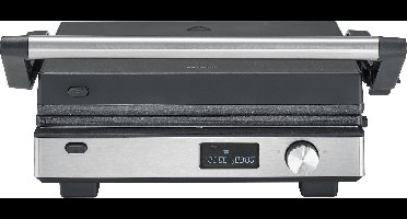 Severin 2380 Contactgrill Zwart, Zilver