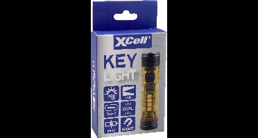 XCell 151603 Mini-zaklamp LED werkt op een accu 300 lm 8 h