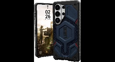 Urban Armor Gear Monarch Pro Case Samsung Galaxy S26 Ultra Ultrablauw MagSafe compatible, Met magneetmodule