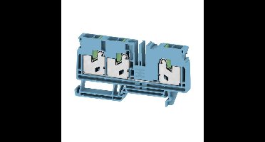 Weidmüller 2935580000 Doorgangsserieklem Steekklem Blauw 50 stuk(s)