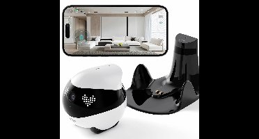 EnaBot Enabot EBO Air 2 Haustierroboter 2K Kame Huisdierrobot Zwart, Wit 1 stuk(s)