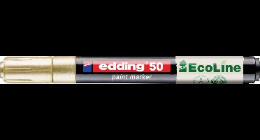 Edding 50 EcoLine 4-50-053 Lakmarker Goud 2 mm, 3 mm