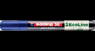 Edding 50 EcoLine 4-50-003 Lakmarker Blauw 2 mm, 3 mm