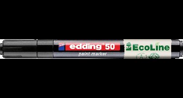 Edding 50 EcoLine 4-50-001 Lakmarker Zwart 2 mm, 3 mm
