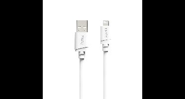 Hama 00201802 USB-laadkabel USB 2.0 Apple Lightning stekker, USB-A stekker 3 m Wit